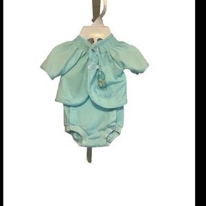 Care Bears Light Blue Kids Diaper Cover Set